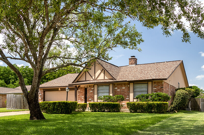 A suburban home